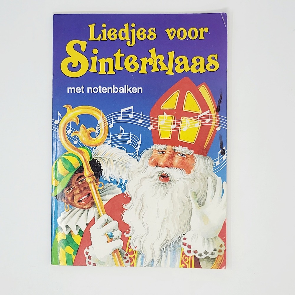 Deltas Liedjes voor Sinterklaas Dutch Songbook Kids Blue Sheet Music 1995 Good